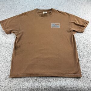 Vintage Y2K Dave Matthews Band & Friends Shirt Mens XL Brown Thrashed *READ*